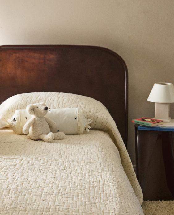 KIDS' FLORAL MUSLIN BEDSPREAD