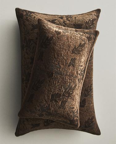 KISSENBEZUG CHENILLE-JACQUARD