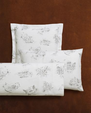 TOILE DE JOUY BEACH PILLOWCASE