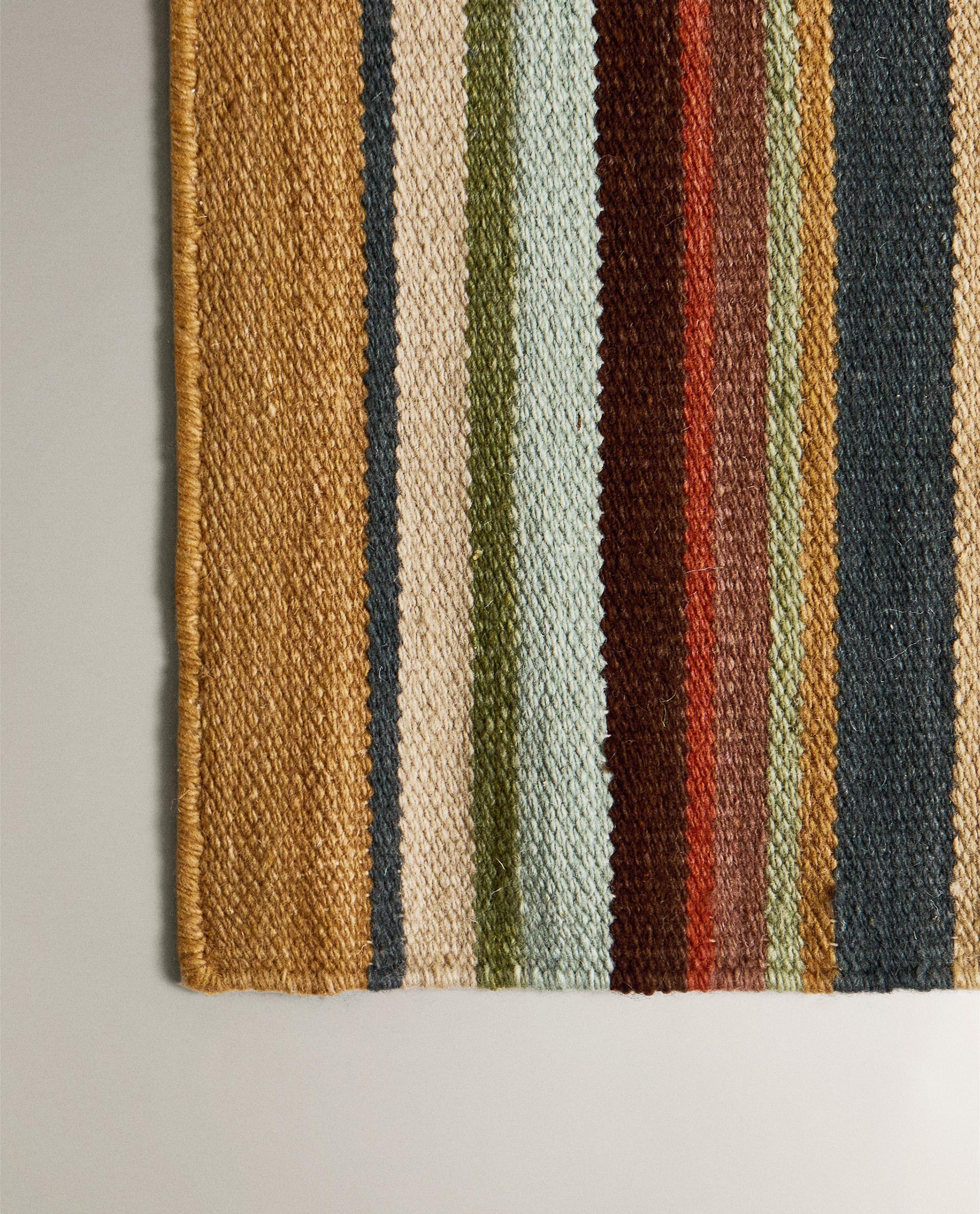 COLOURED STRIPED RUG product thumbnail 6