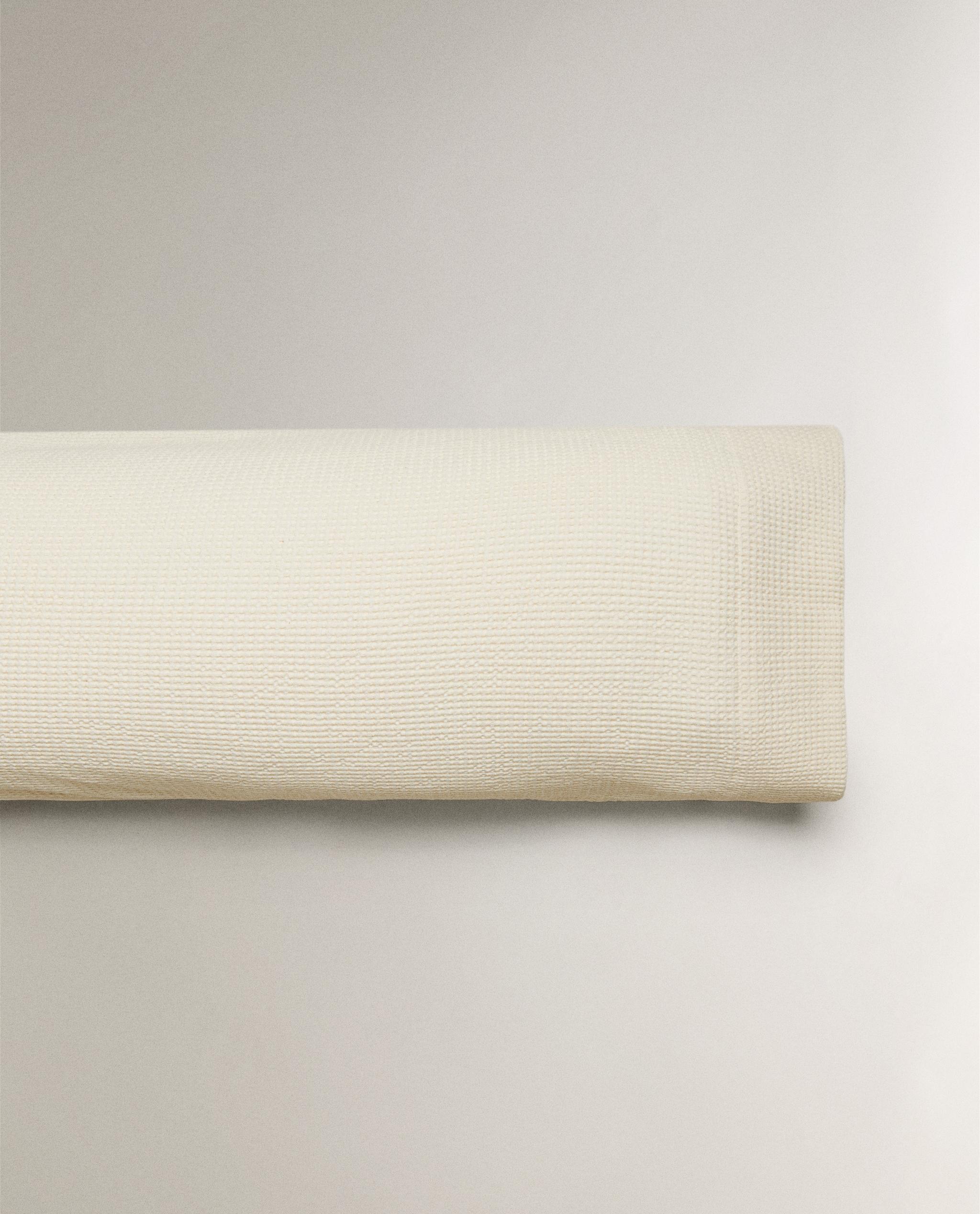 MINI WAFFLE-KNIT COTTON PILLOWCASE product thumbnail 13