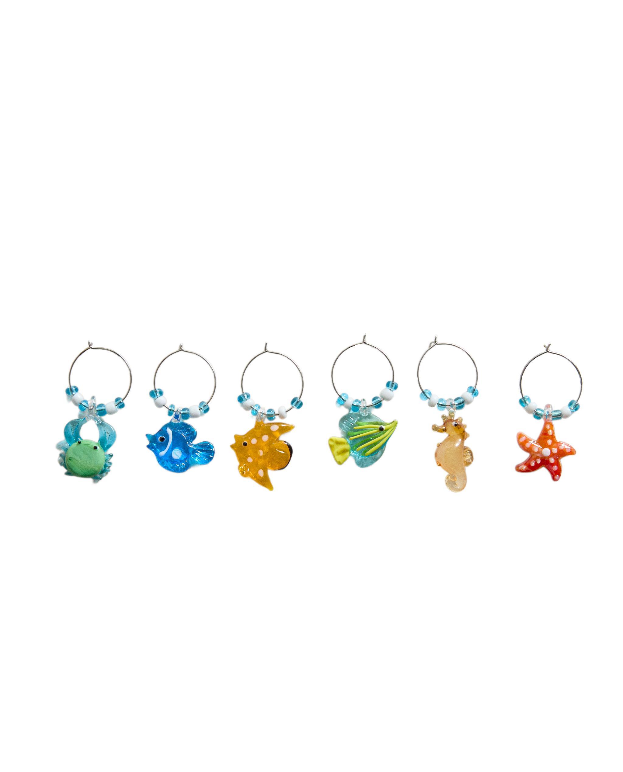 GLASS CHARMS FOR GLASSES (PACK OF 6) product thumbnail 2