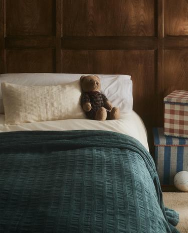 COLCHA INFANTIL TEXTURA RAYAS