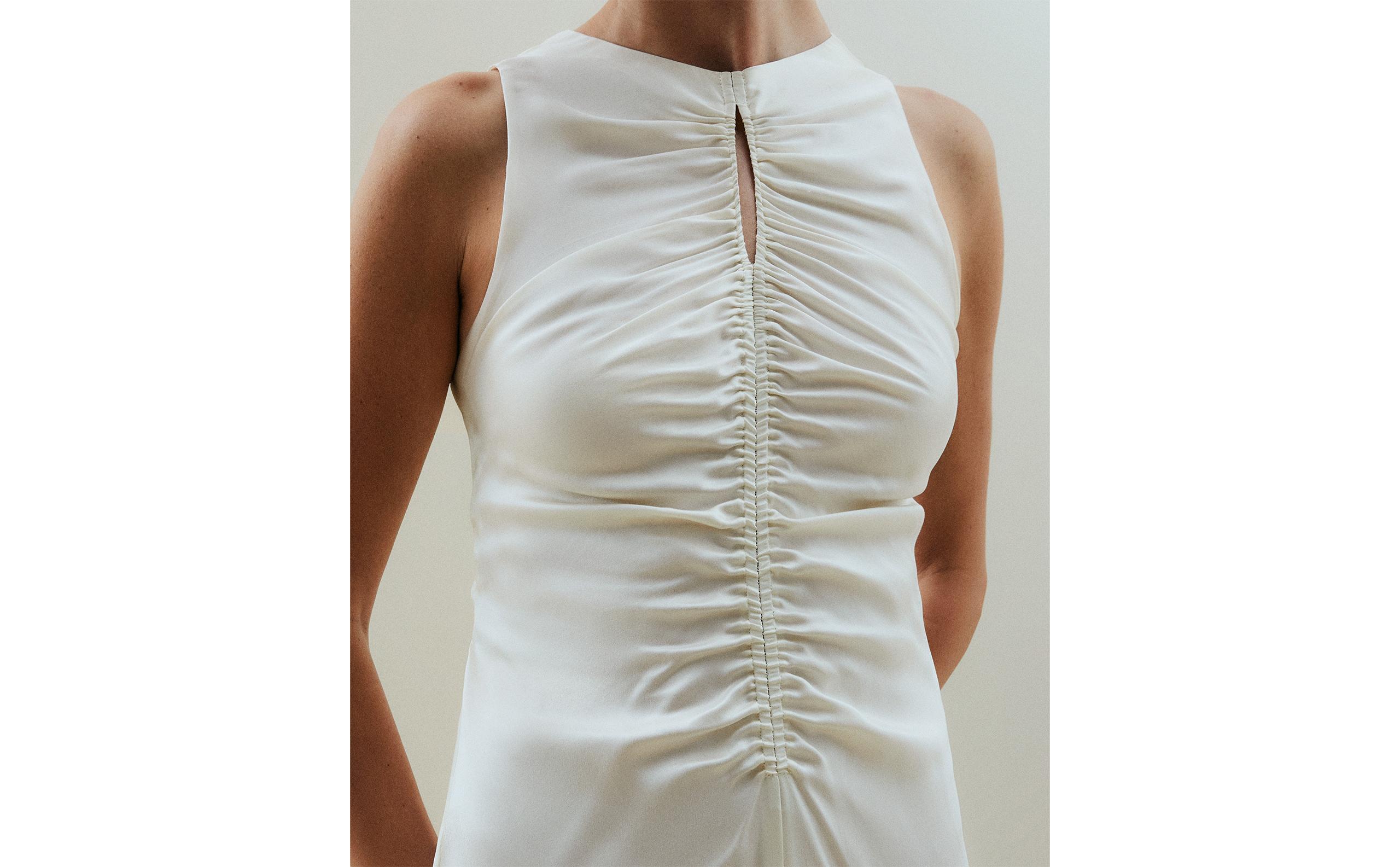 GATHERED SILK NIGHTGOWN | Zara Home United States of America