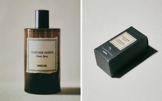 (200 مل) معطر هواء بخاخ برائحة LEATHER AMBER