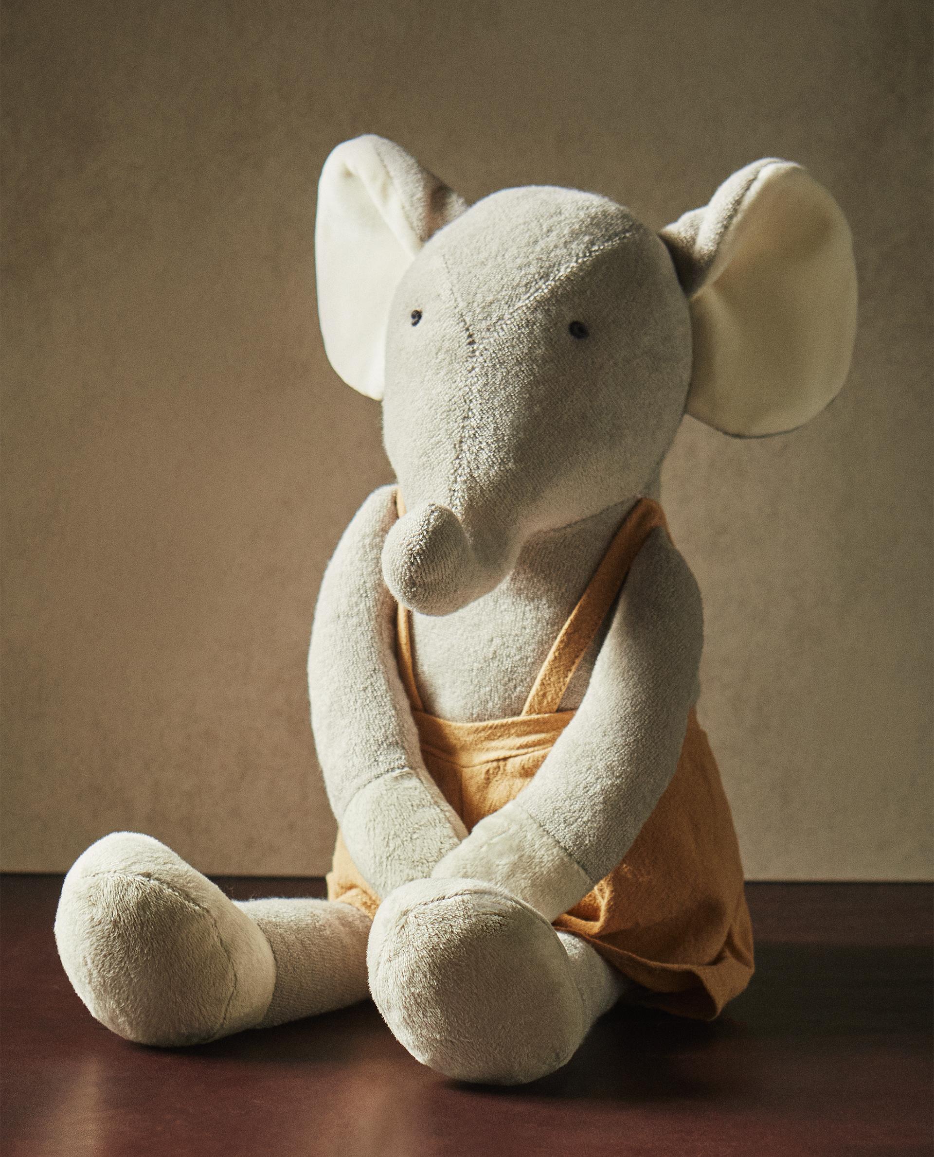 CHILDREN'S ELEPHANT SOFT TOY | Zara Home Hong Kong Sar