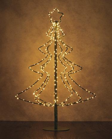 ÁRBOL NAVIDAD ESTRUCTURA LUCES LED PEQUEÑO