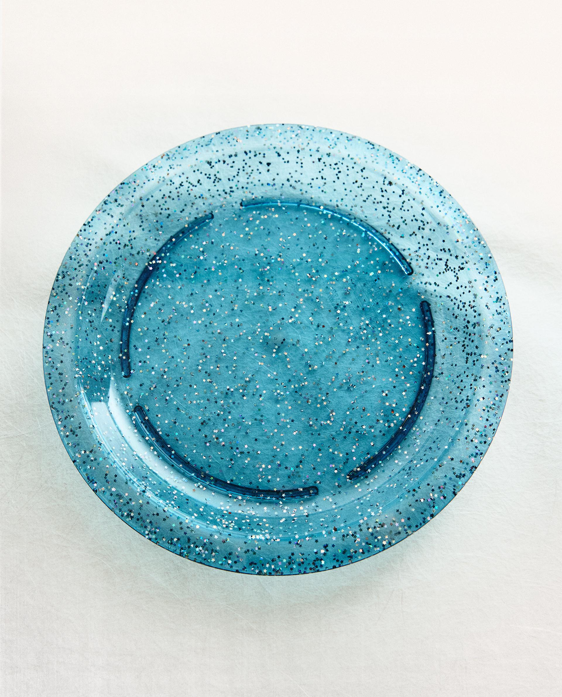 CHILDREN'S GLITTER TRITAN™ PLATE WITH STARS product thumbnail 10