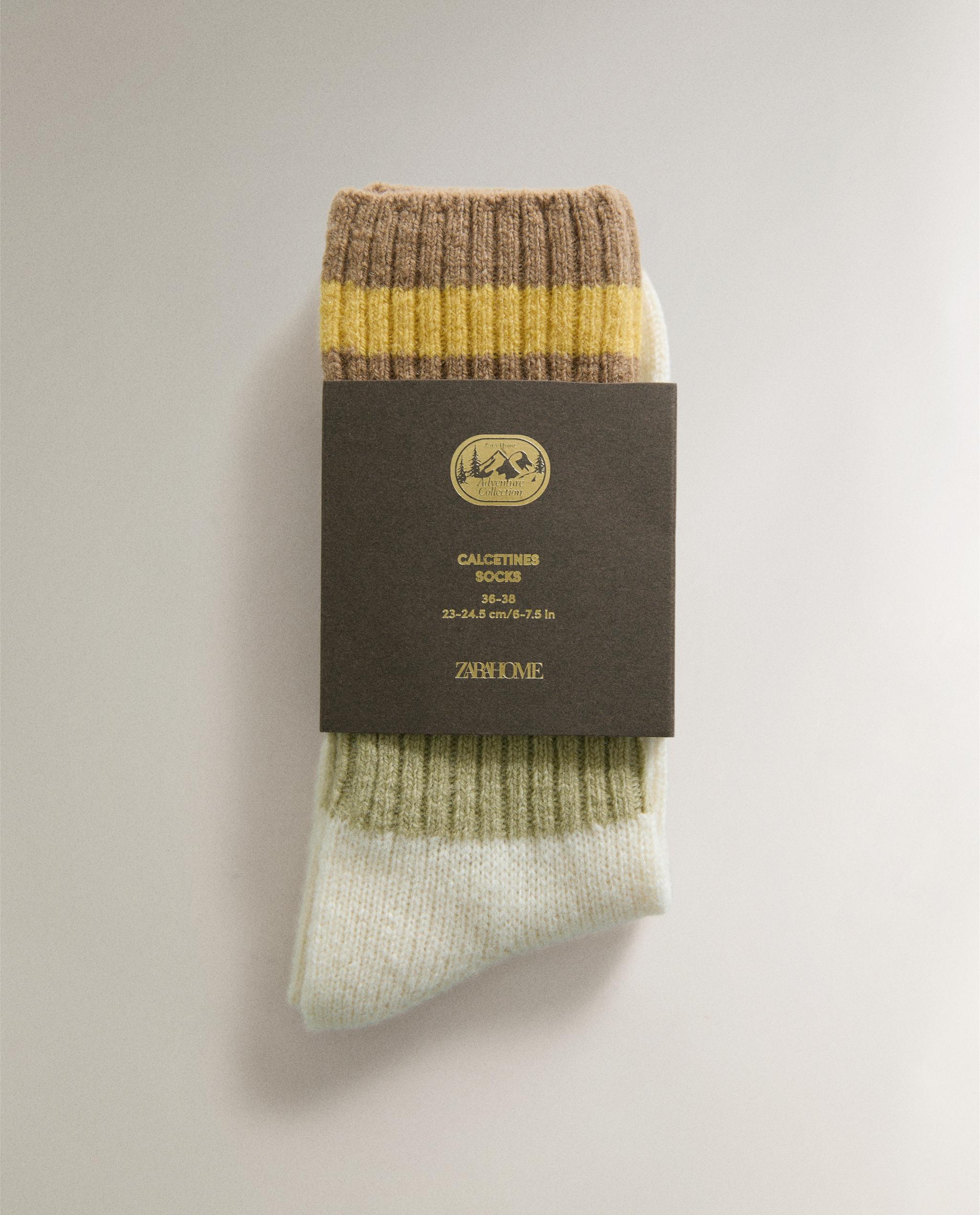 STRIPED WOOL SOCKS product thumbnail 7