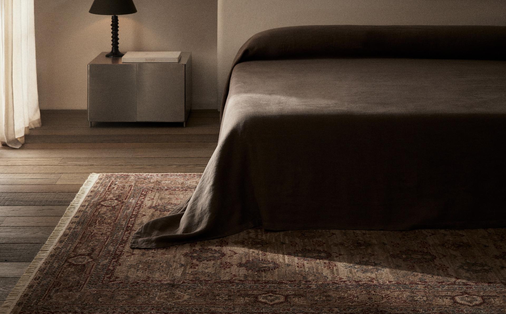 GEOMETRIC PRINT WOOL RUG GEOMETRIC PRINT WOOL RUG