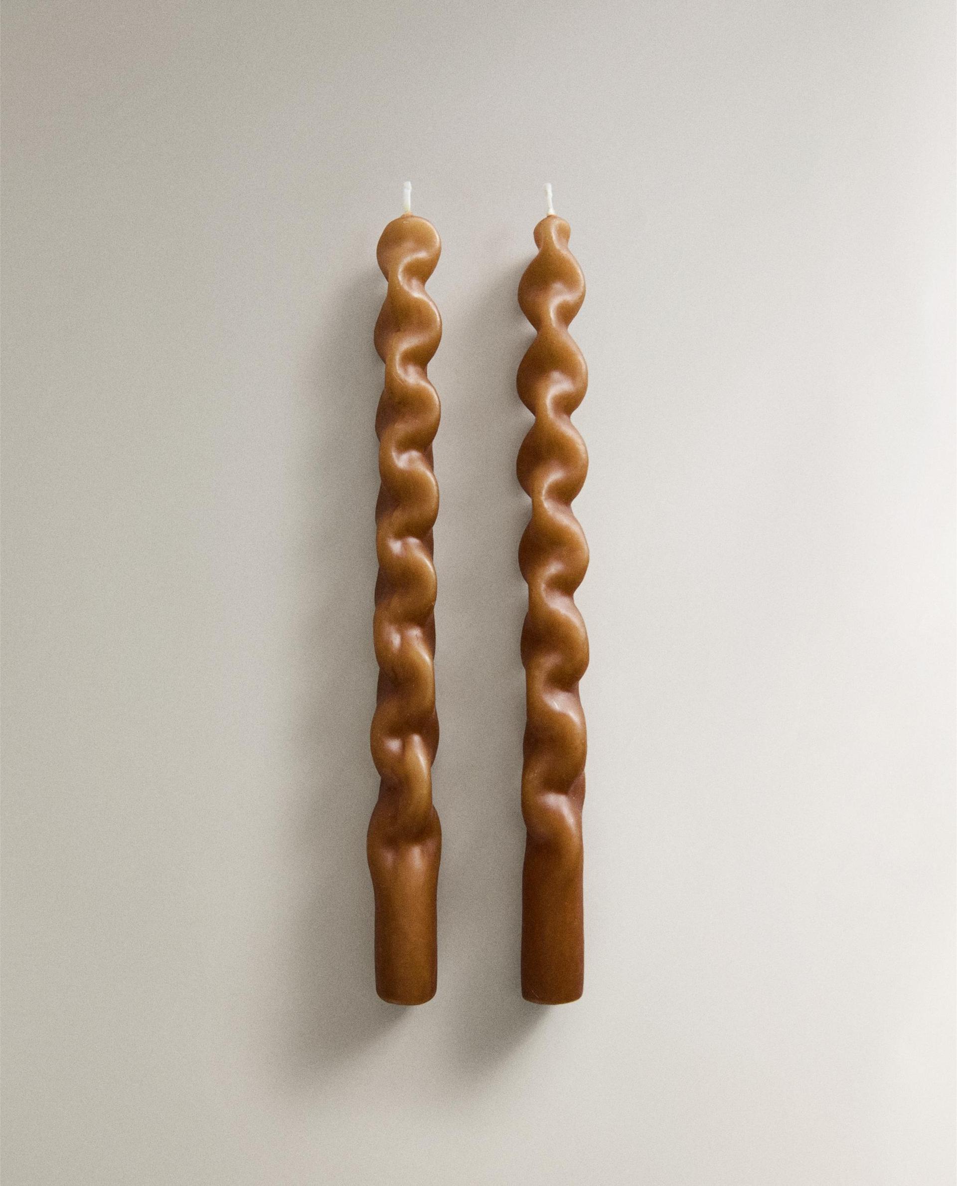 PACK BOUGIES DÉCORATIVES SCULPTURALES (PACK DE 2) PACK BOUGIES DÉCORATIVES SCULPTURALES (PACK DE 2)