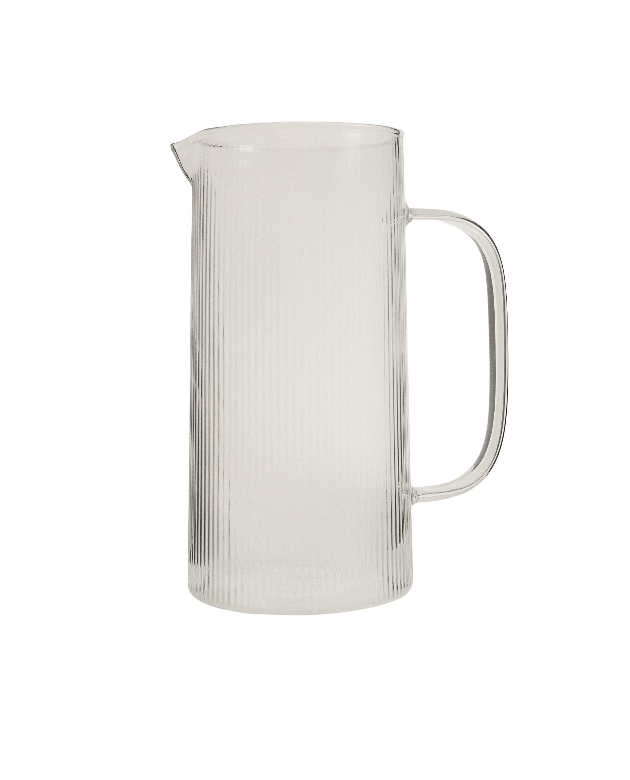 BOROSILICATE JUG WITH LINE DESIGN product thumbnail 10