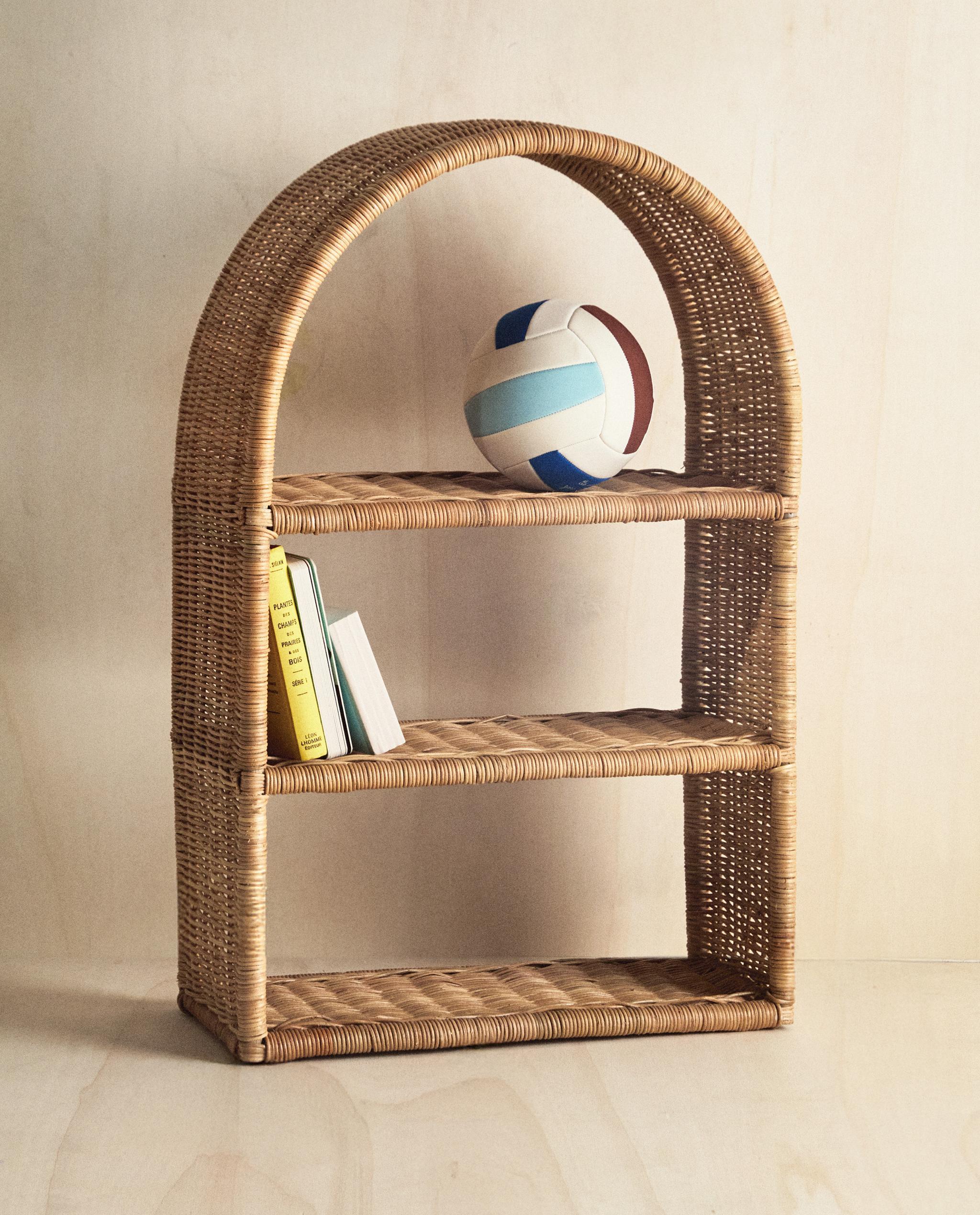 楕円形ラタン製キッズシェルフ | Zara Home 日本/Japan