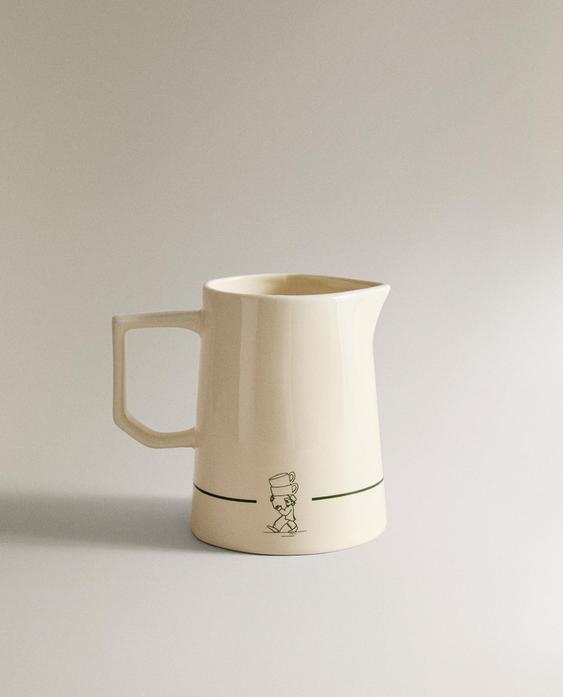 STONEWARE CAFÉ MILK JUG STONEWARE CAFÉ MILK JUG