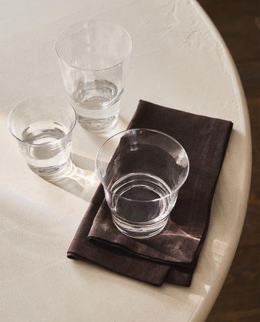 WAVY GLASSWARE SET