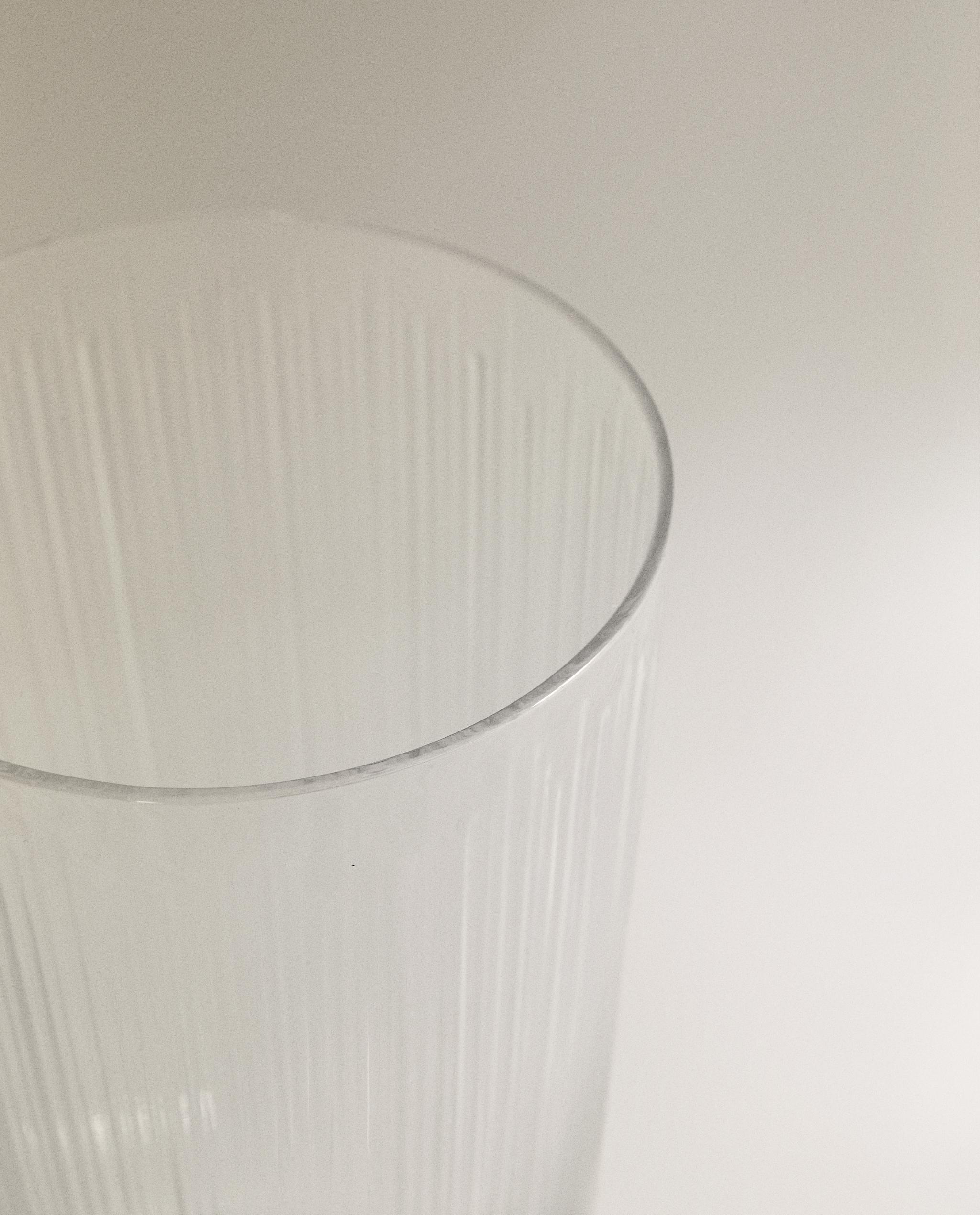 DECORATIVE TALL GLASS VASE product thumbnail 4
