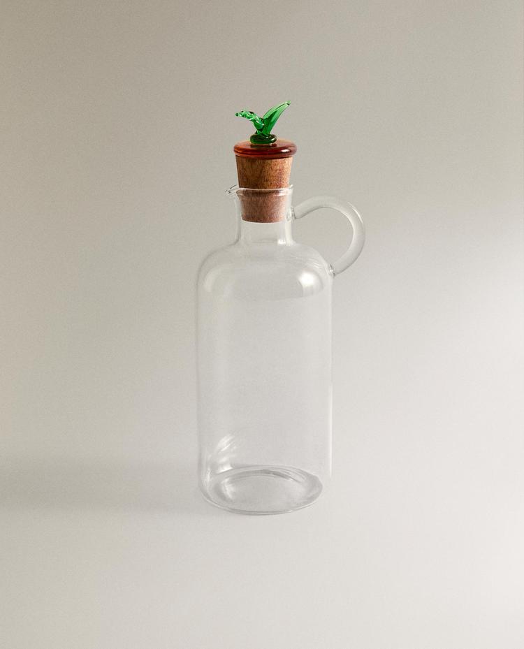 HUILIER EN VERRE BOROSILICATE PIMENT
