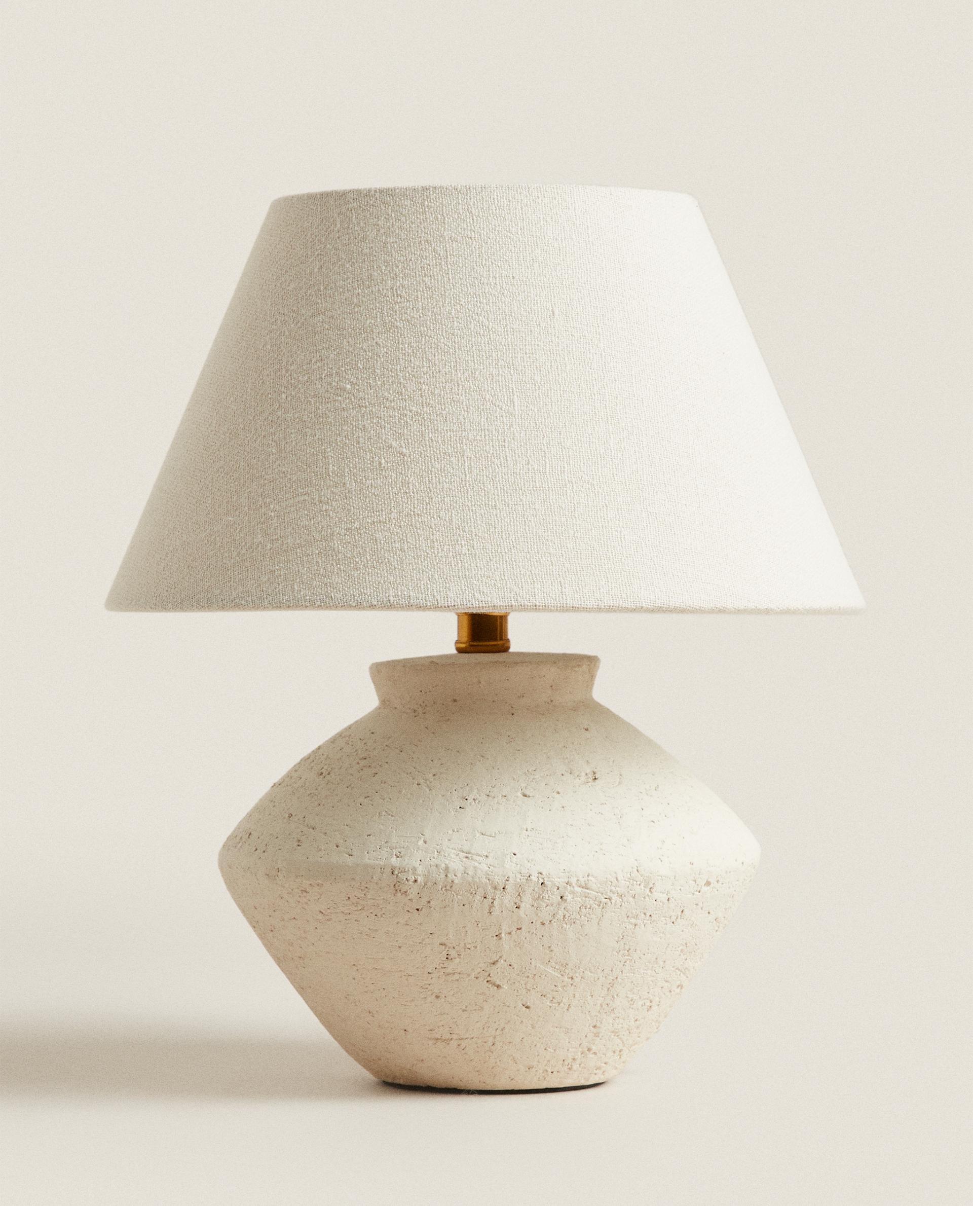 SMALL TABLE LAMP WITH EARTHENWARE BASE product thumbnail 2