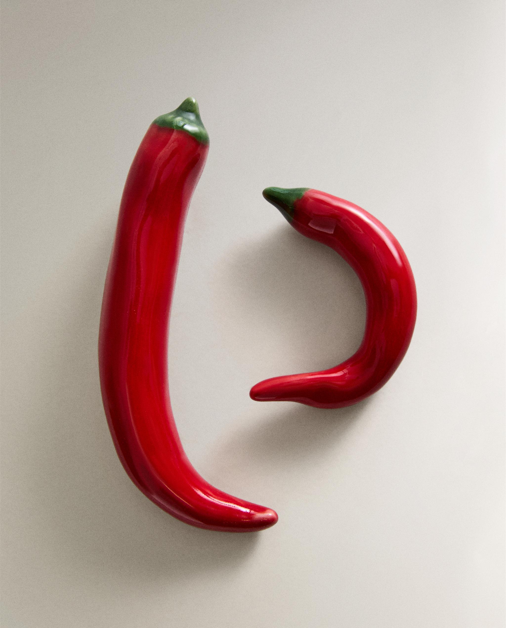 CERAMIC PEPPERS (PACK OF 2) product thumbnail 2