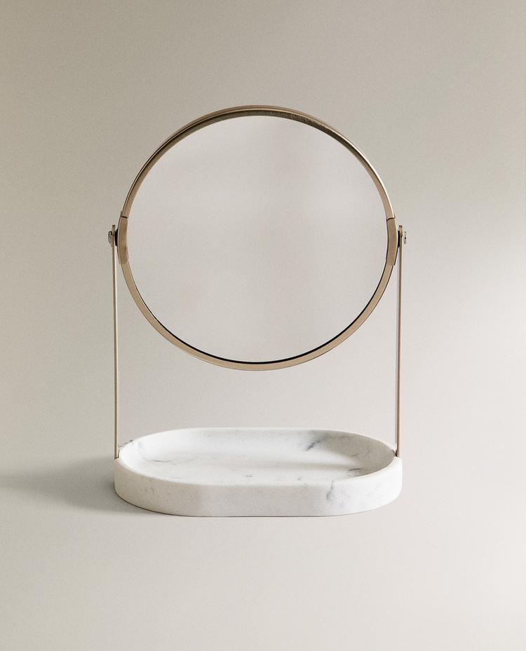 MARBLE-EFFECT MIRROR