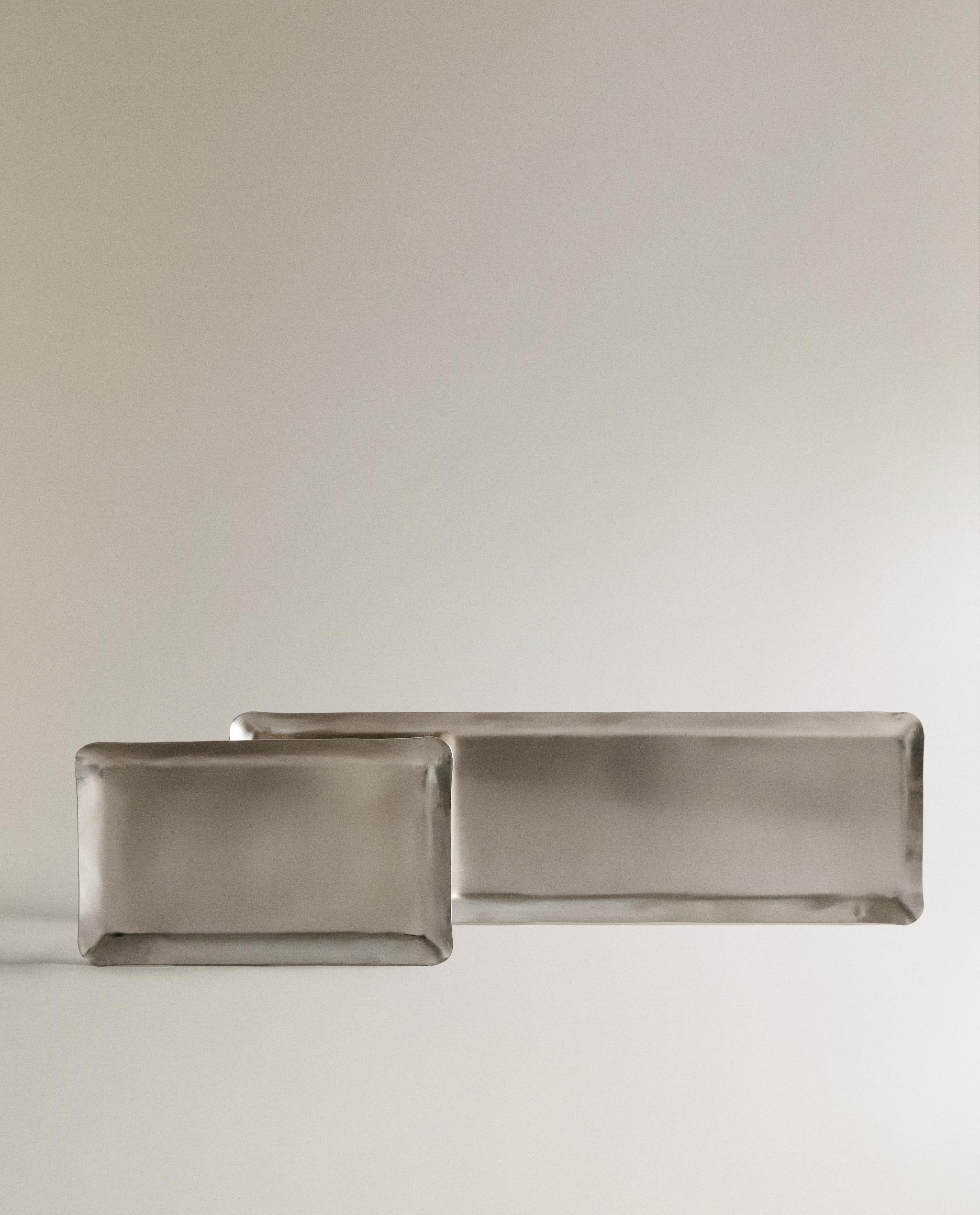 ZARA HOME / シルバートレイ SILVER TRAY - Steel | ZARA United States