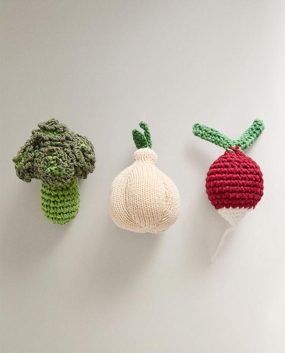 LOT DE JOUETS LÉGUMES POUR ANIMAUX