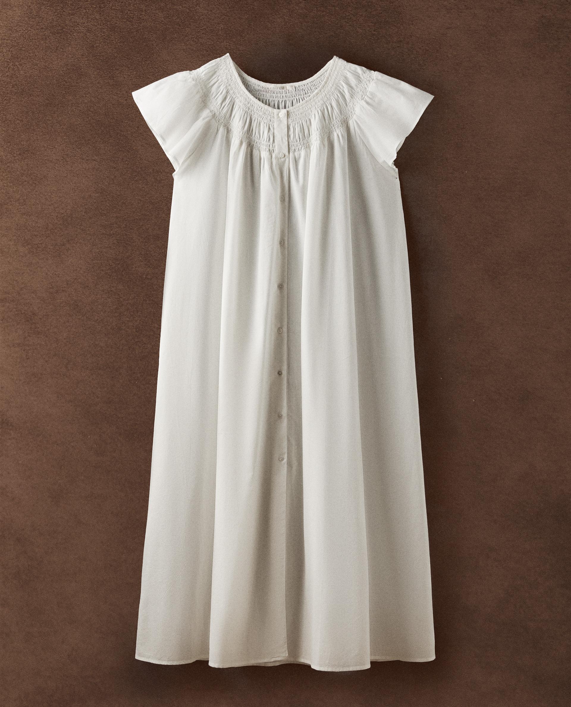 YOZLY House Dress Camicia Da Notte Donna – Maniche Corte, Con Bottoni E Tasche, Taglie S-XXL, Rosa, Vestaglia Morbida