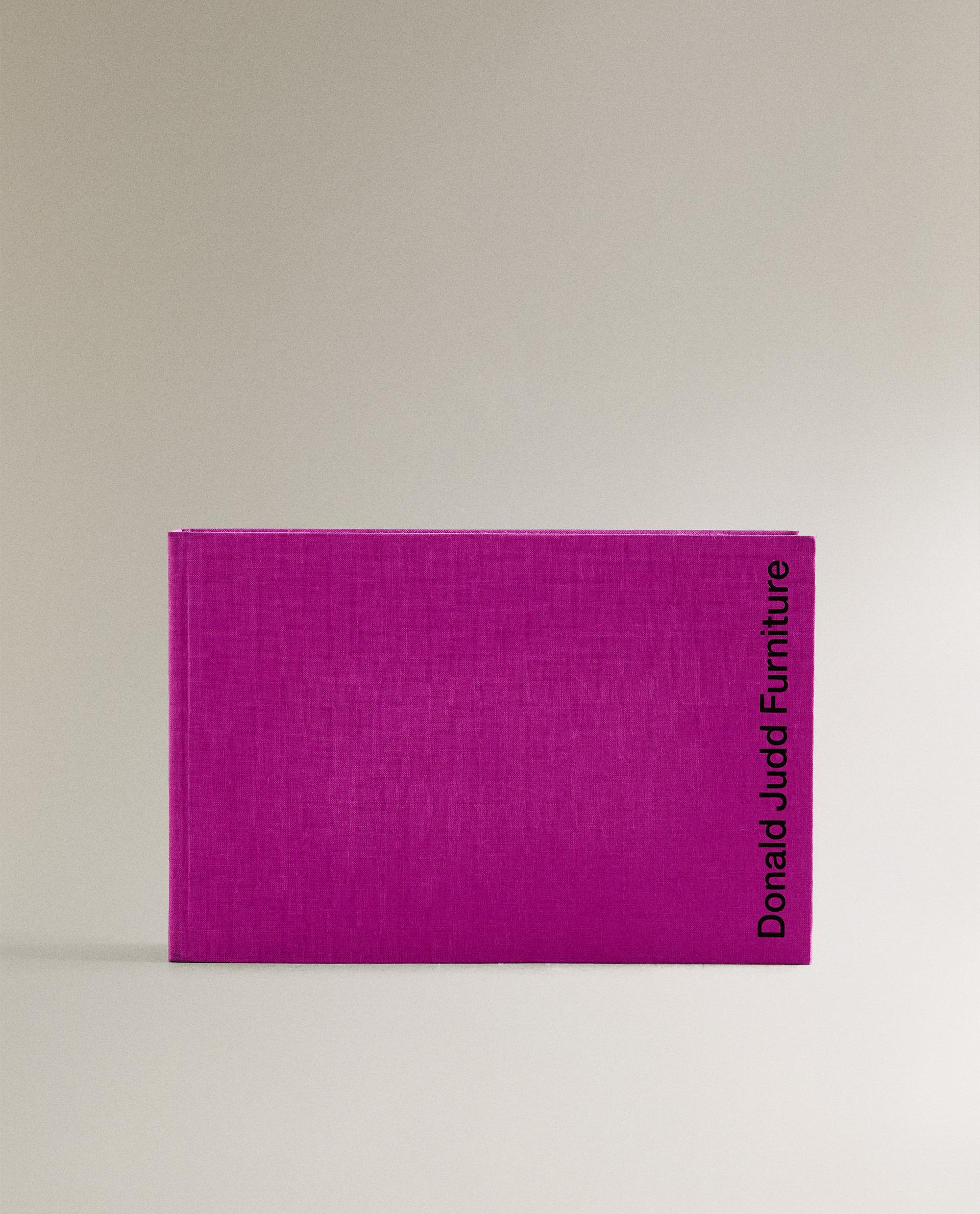 DONALD JUDD FURNITURE BOOK