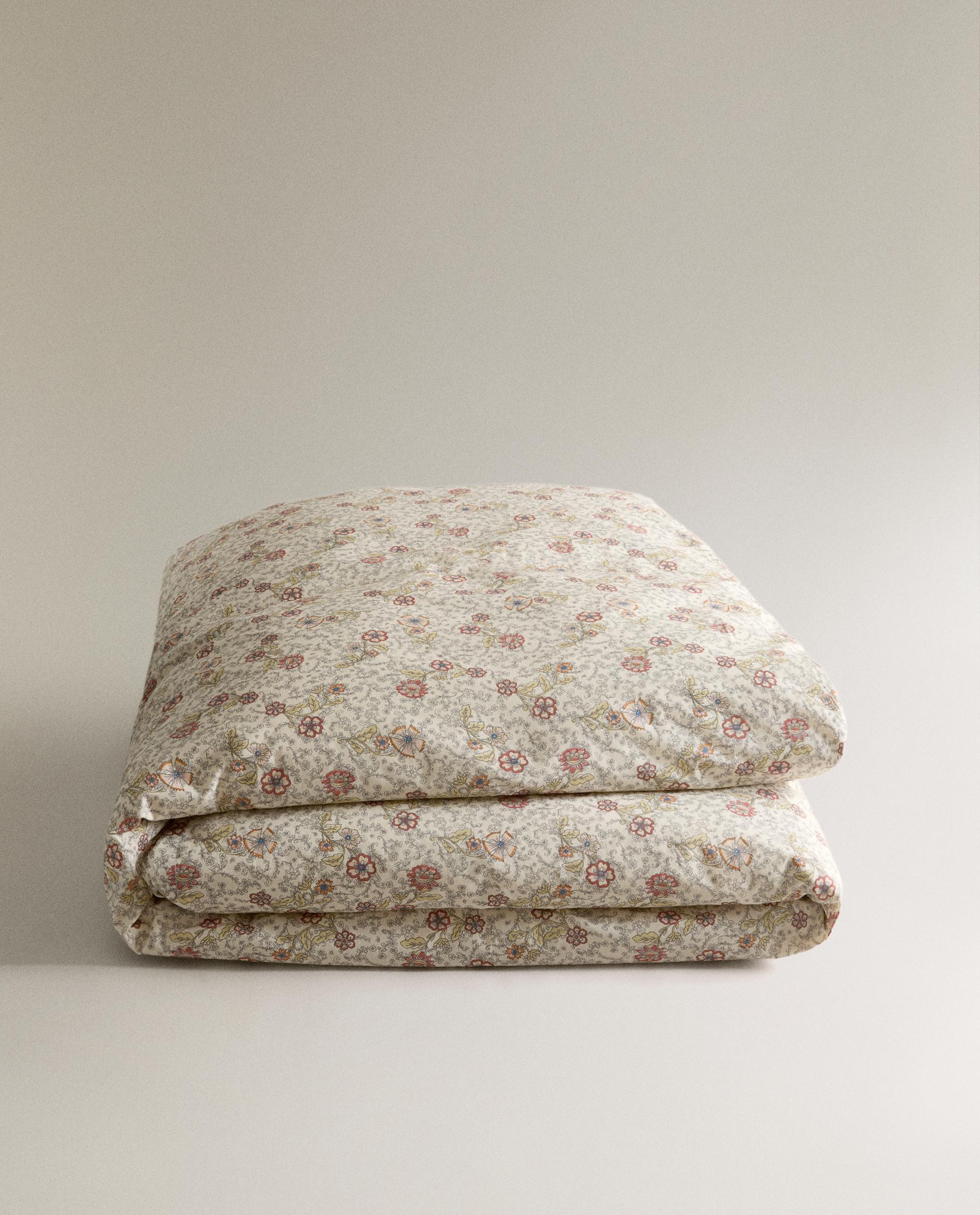 KIDS' FLORAL COTTON DUVET COVER product thumbnail 5