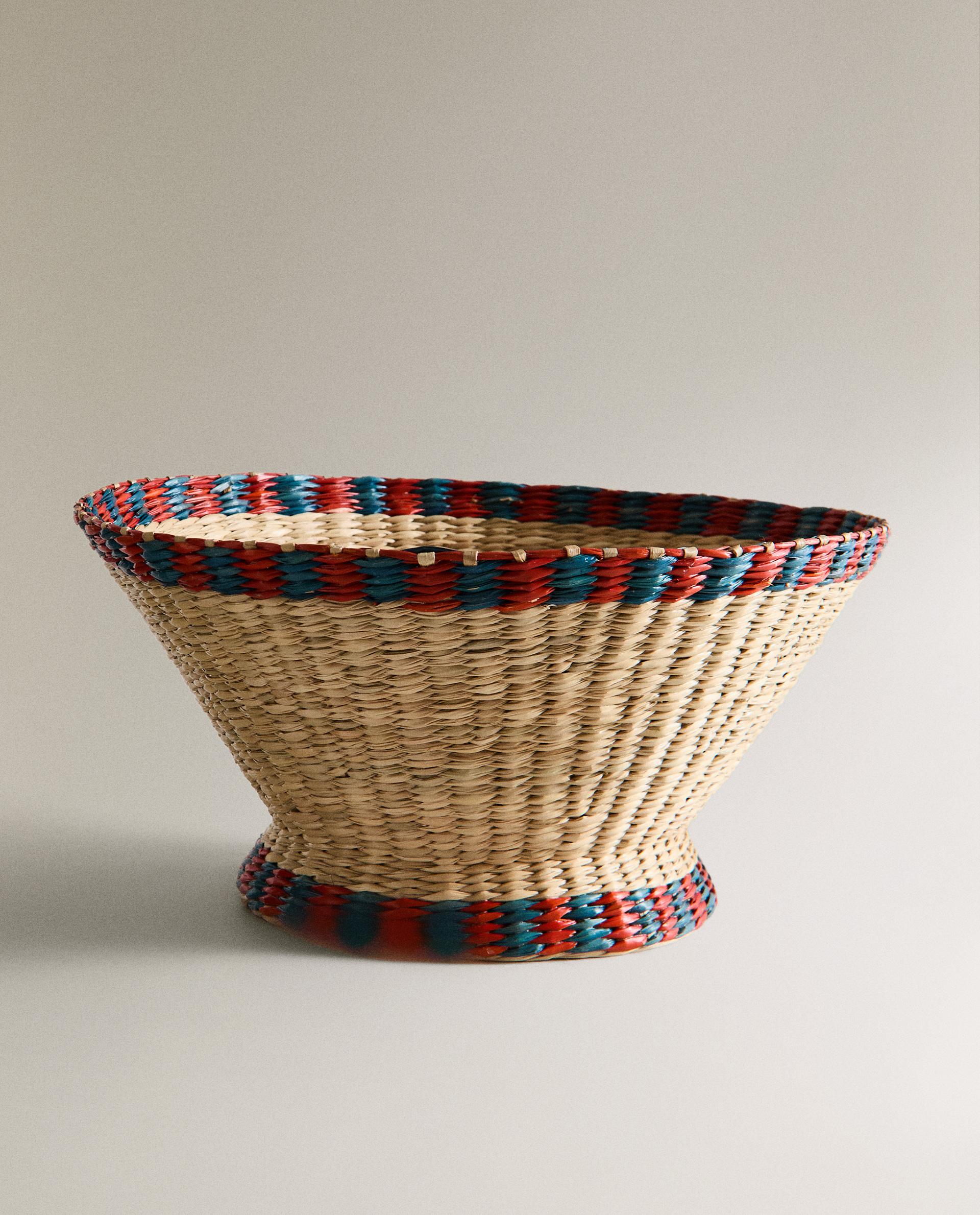 コントラスト シーグラス バスケット | Zara Home 日本/Japan