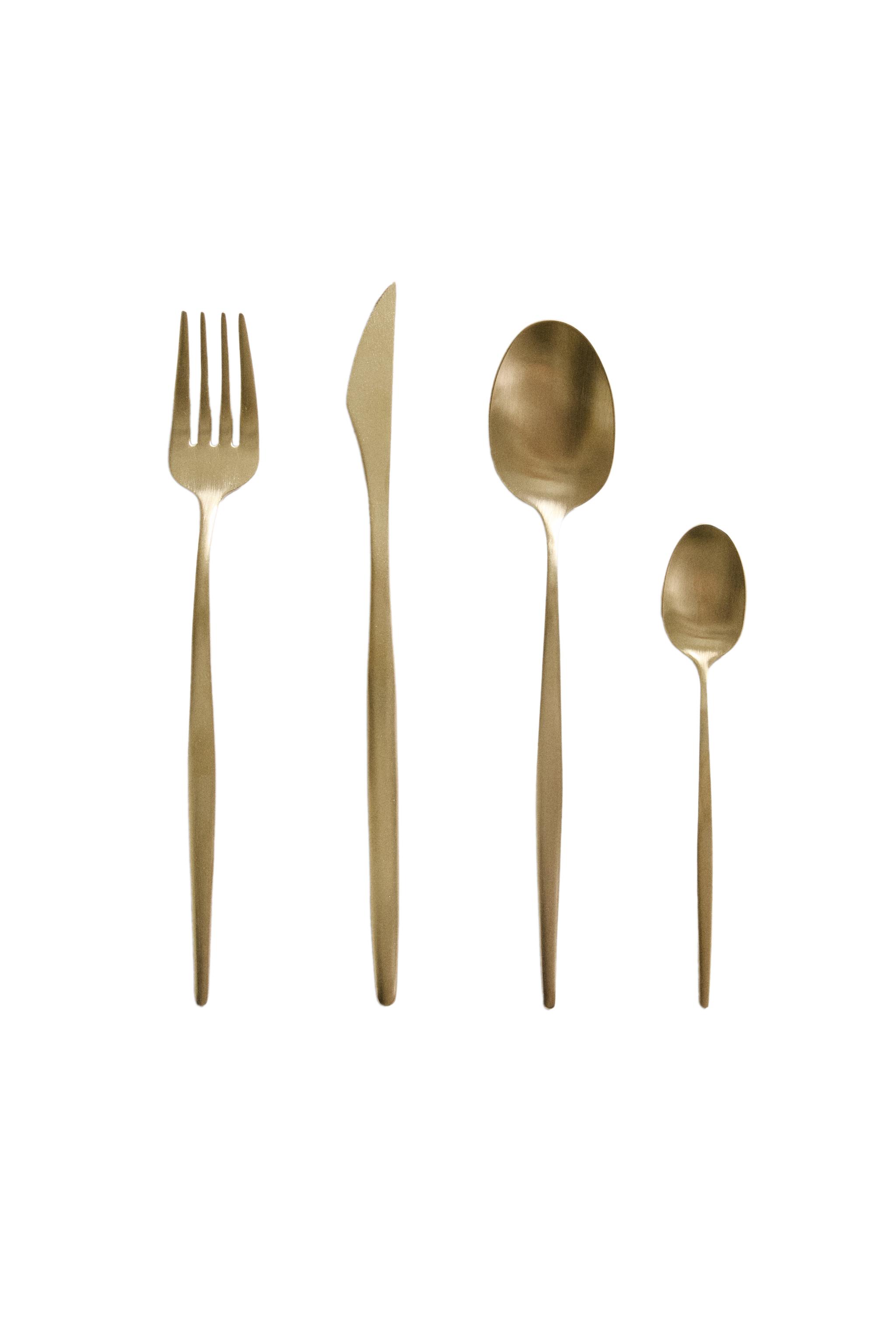 4-PIECE CUTLERY SET WITH THIN HANDLE product thumbnail 6