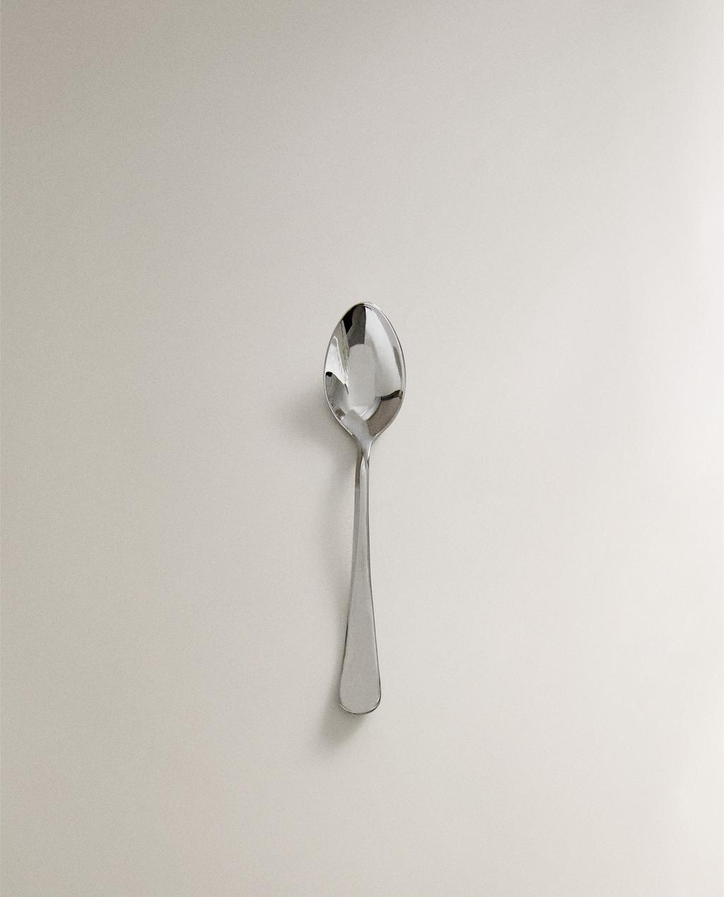 SILVER STEEL COFFEE SPOON