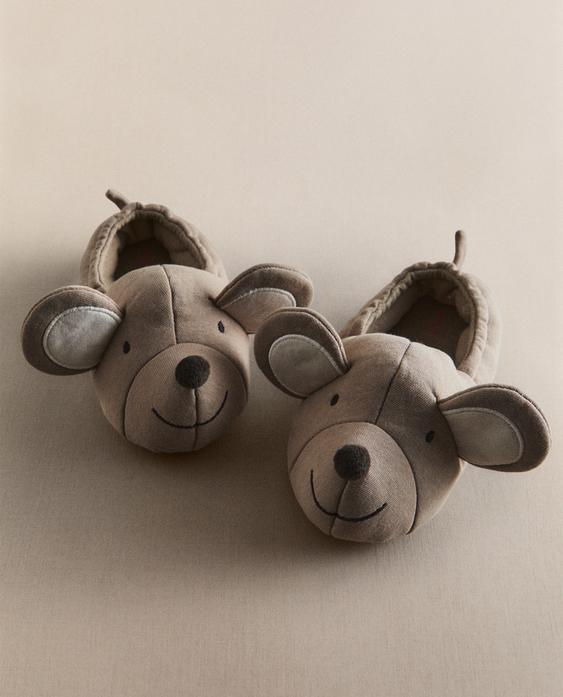 KIDS' ANIMAL SLIPPERS KIDS' ANIMAL SLIPPERS