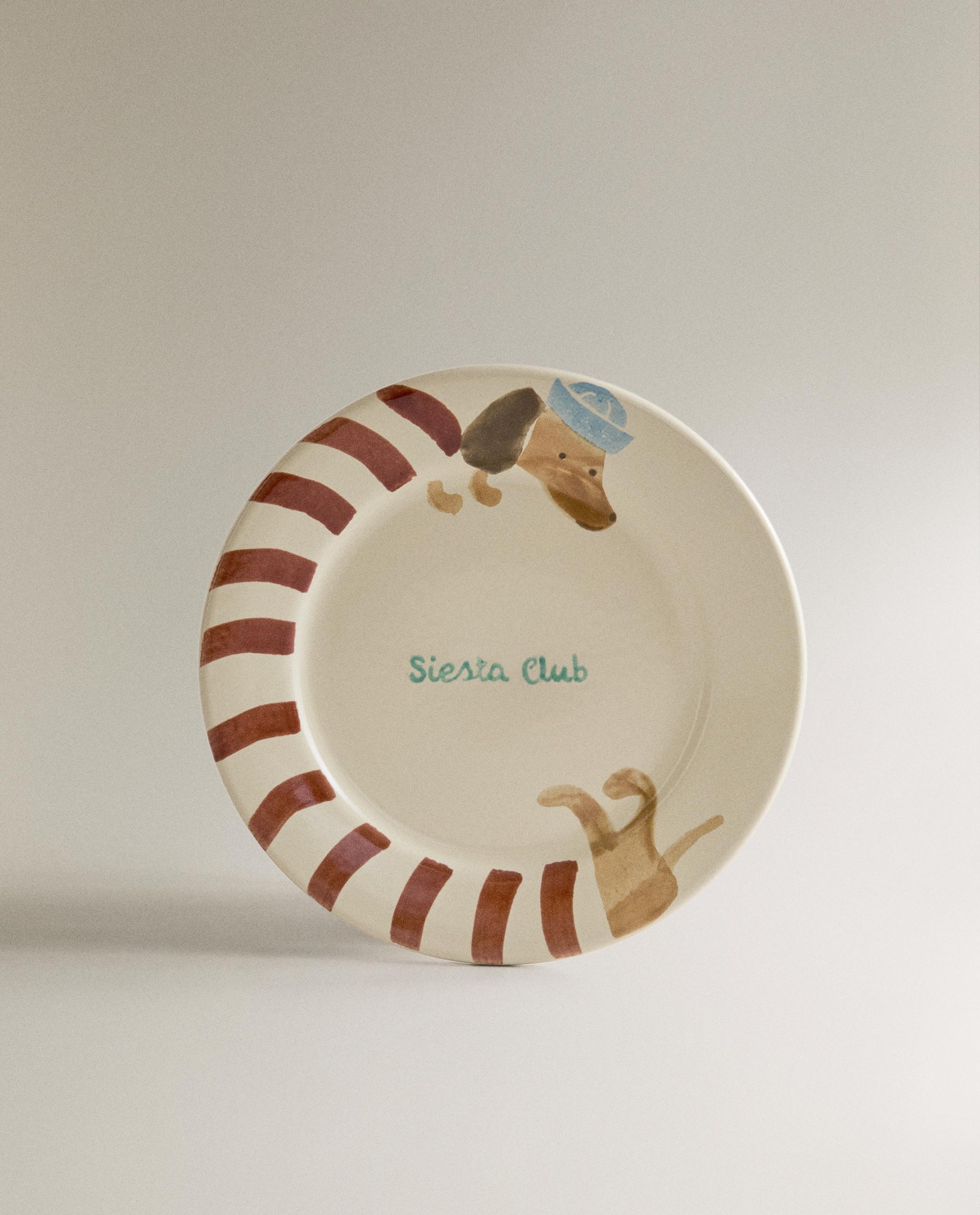 CHILDREN'S CERAMIC DOGGY PLATE product thumbnail 5