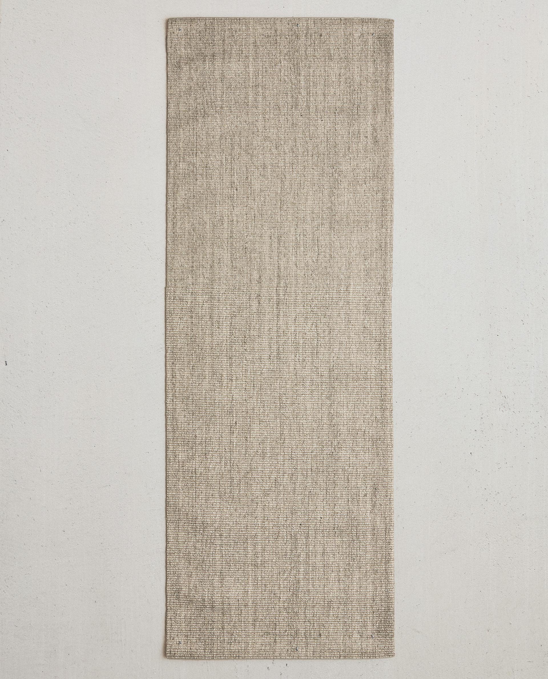 【ZARA 】サイザル編み ラグ 編み込みサイザル ラグ - ライトベージュ | ZARA Japan / 日本