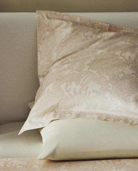 FAȚĂ DE PERNĂ SATIN CU IMPRIMEU PAISLEY