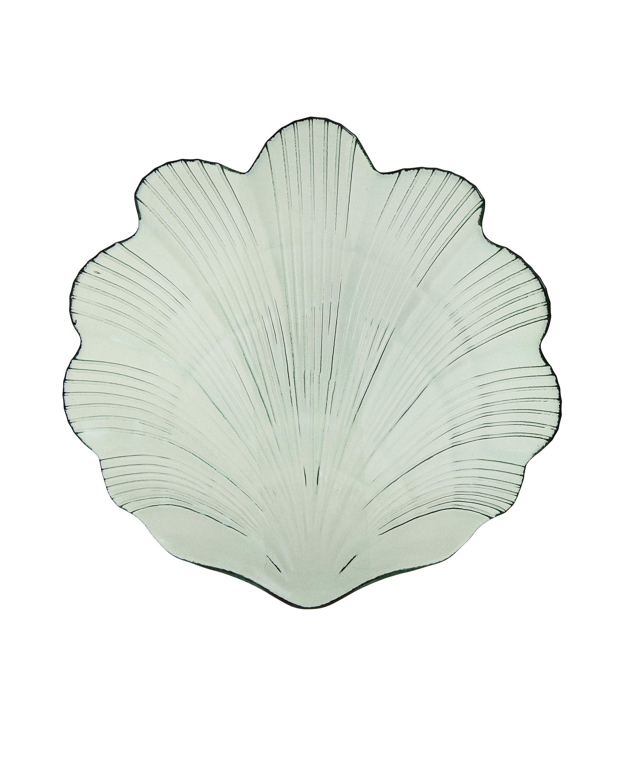 WAVY SHELL GLASS SERVING DISH product thumbnail 3
