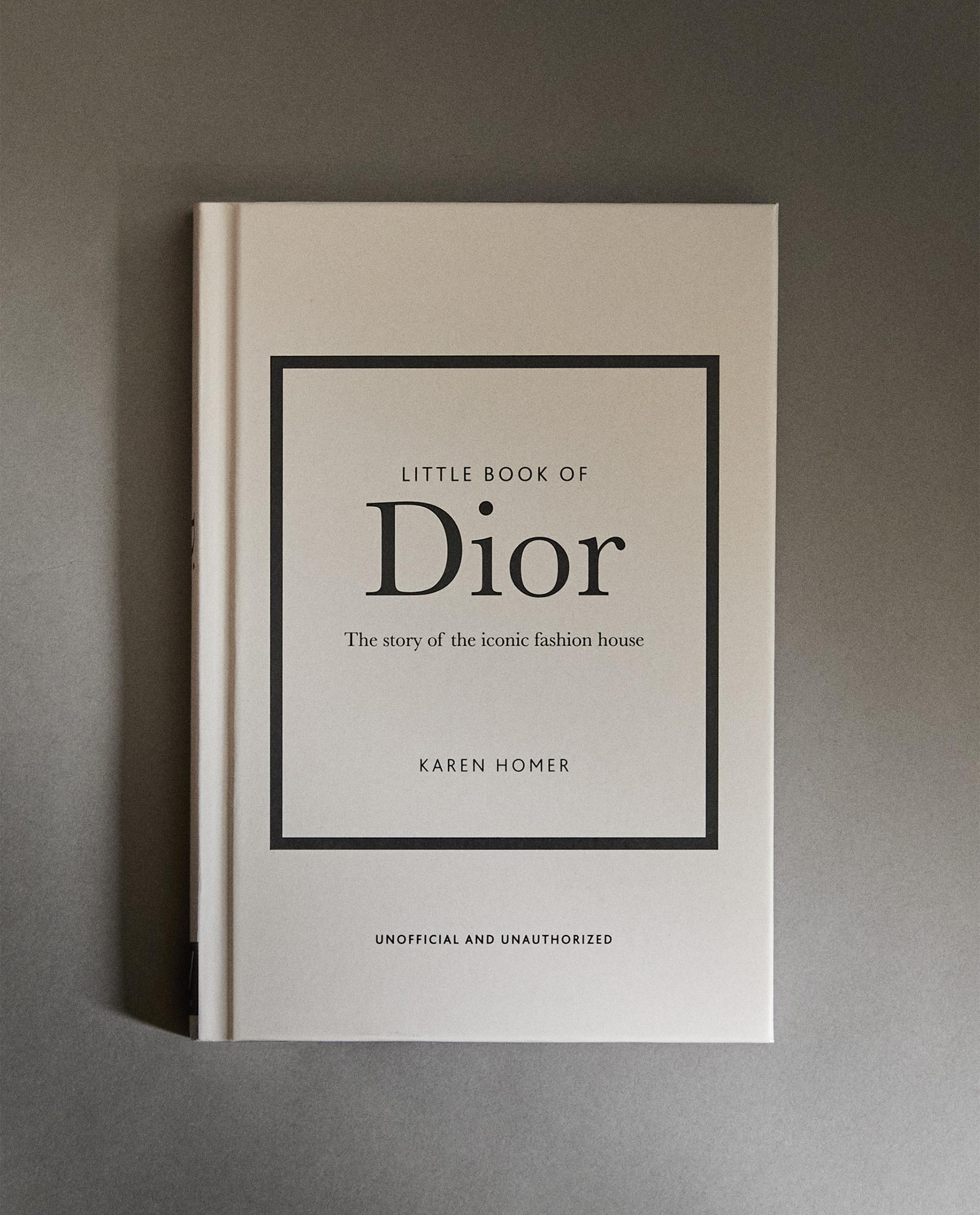 КНИГА «THE LITTLE BOOK OF DIOR» (АНГЛІЙСЬКА) | Zara Home Україна