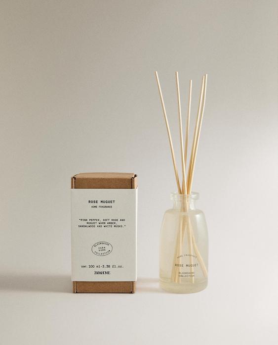 (100 ML) PROFUMI PER AMBIENTE CON BASTONCINI ROSE MUGUET