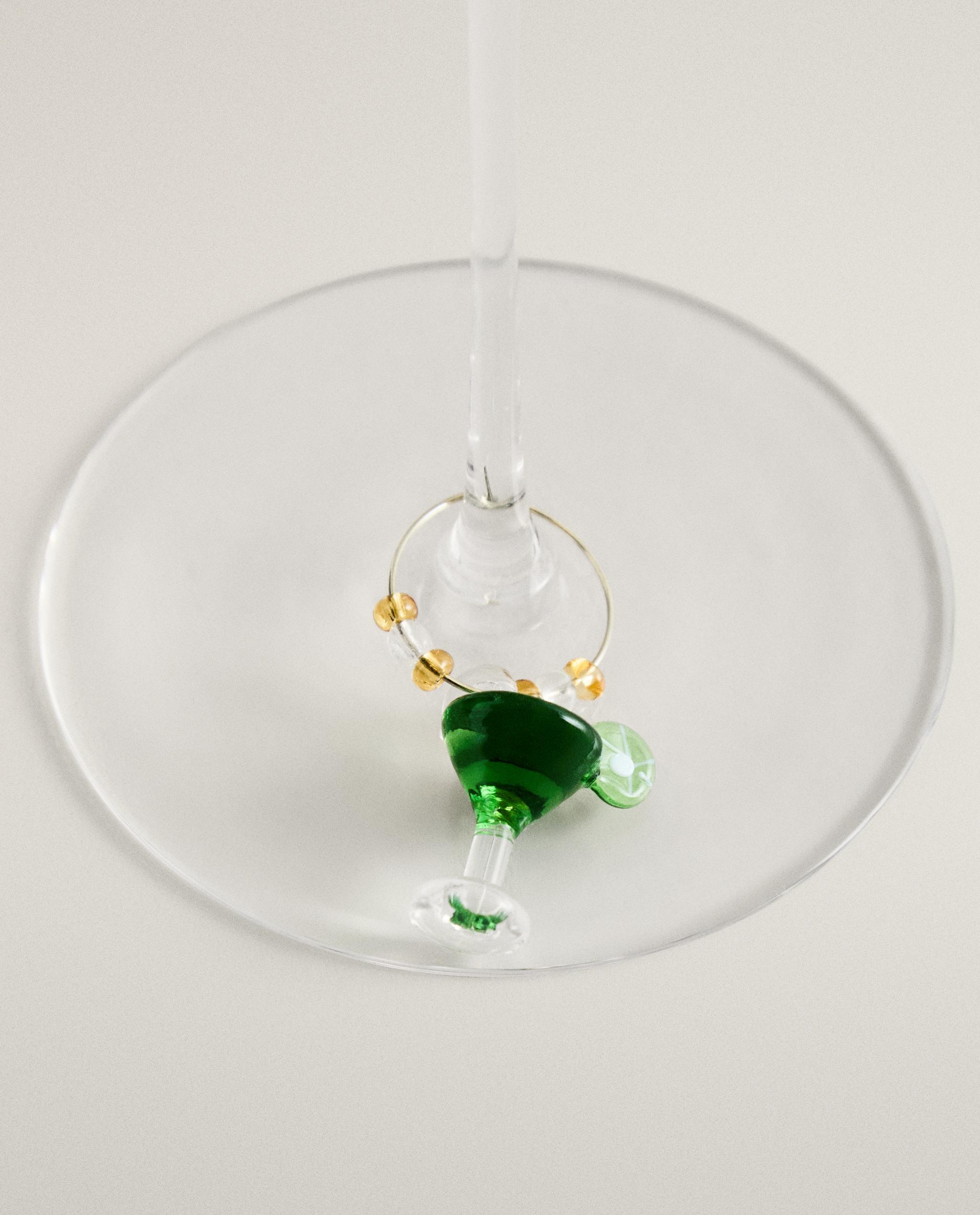 PACK OF GLASS COCKTAIL CHARMS (PACK OF 6) product thumbnail 4