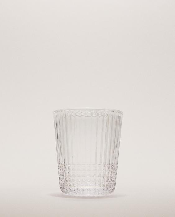 VERRE RELIEF GÉOMÉTRIQUE