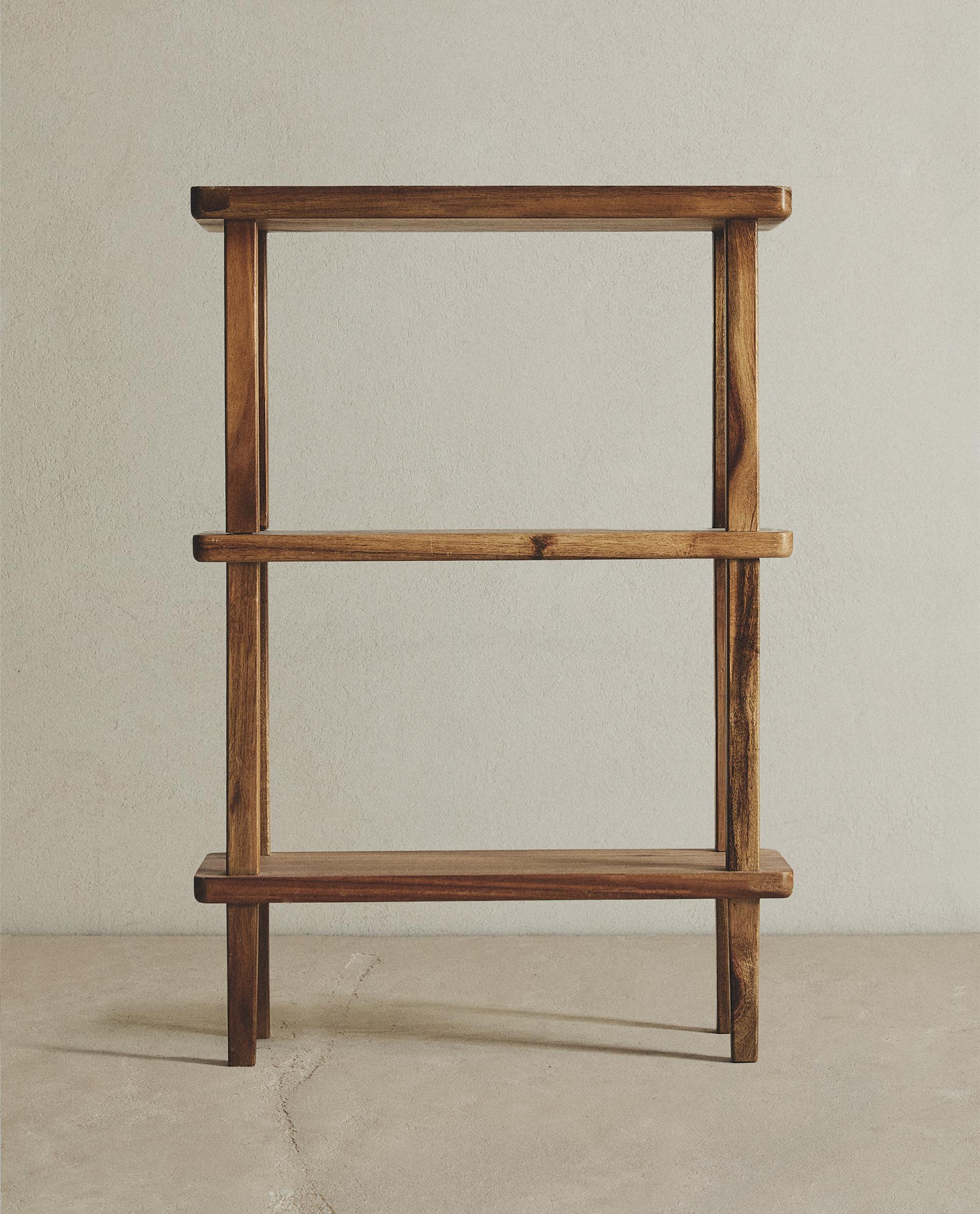 ESTANTERÍA DE MADERA DE ACACIA ESTANTERÍA DE MADERA DE ACACIA