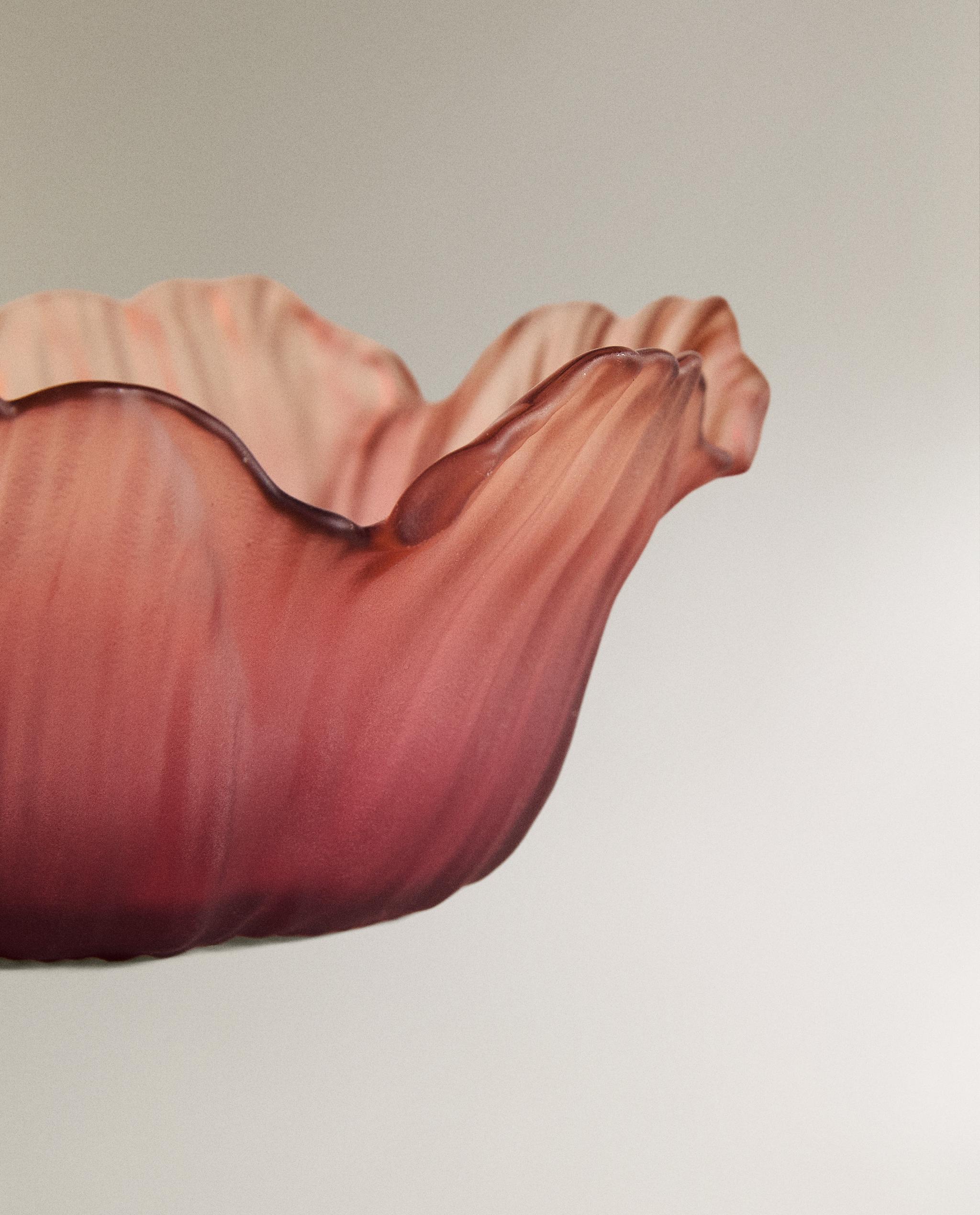 GLASS FLOWER BOWL | Zara Home United States of America