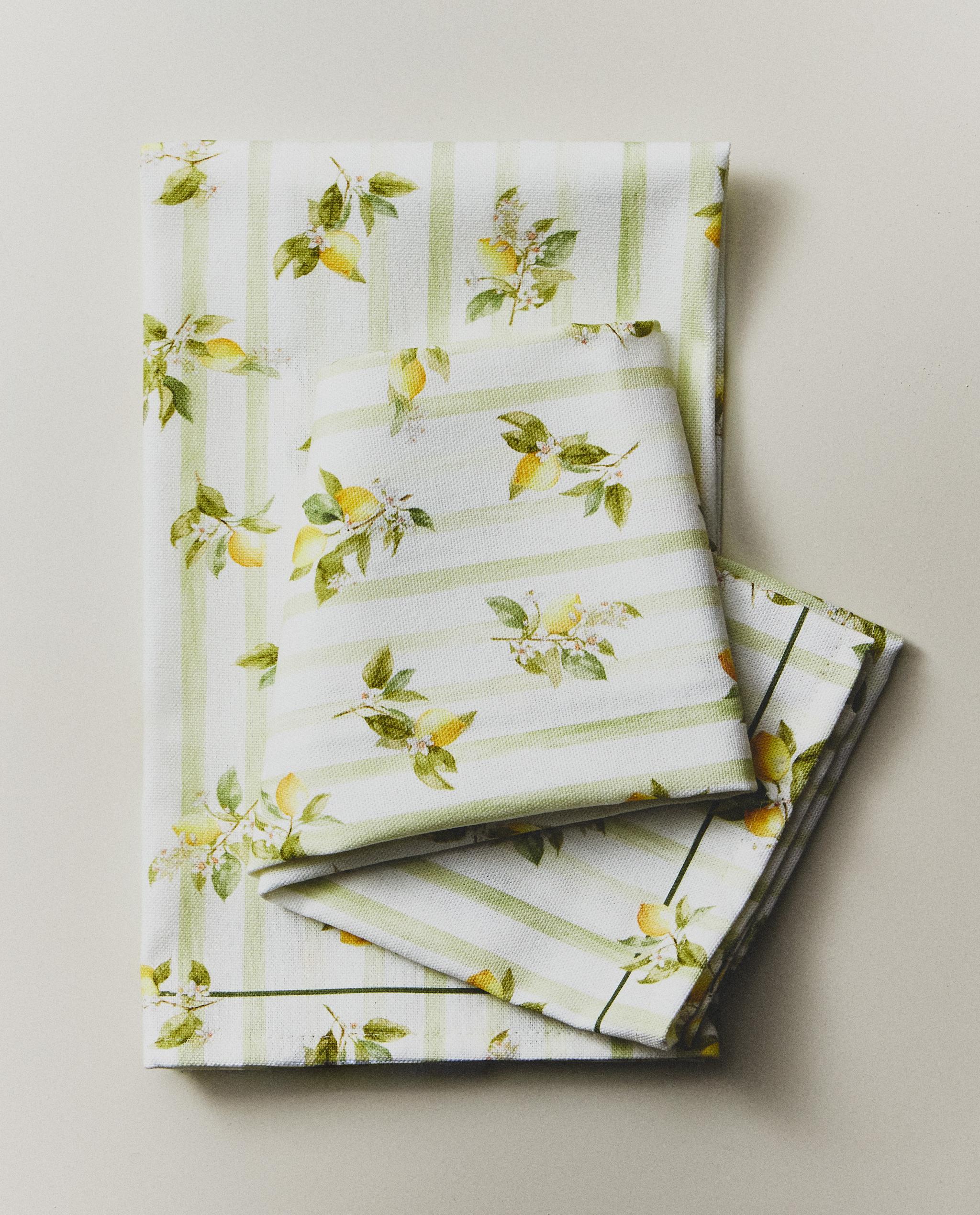PACK OF COTTON LEMON TEA TOWELS (PACK OF 2) product thumbnail 8