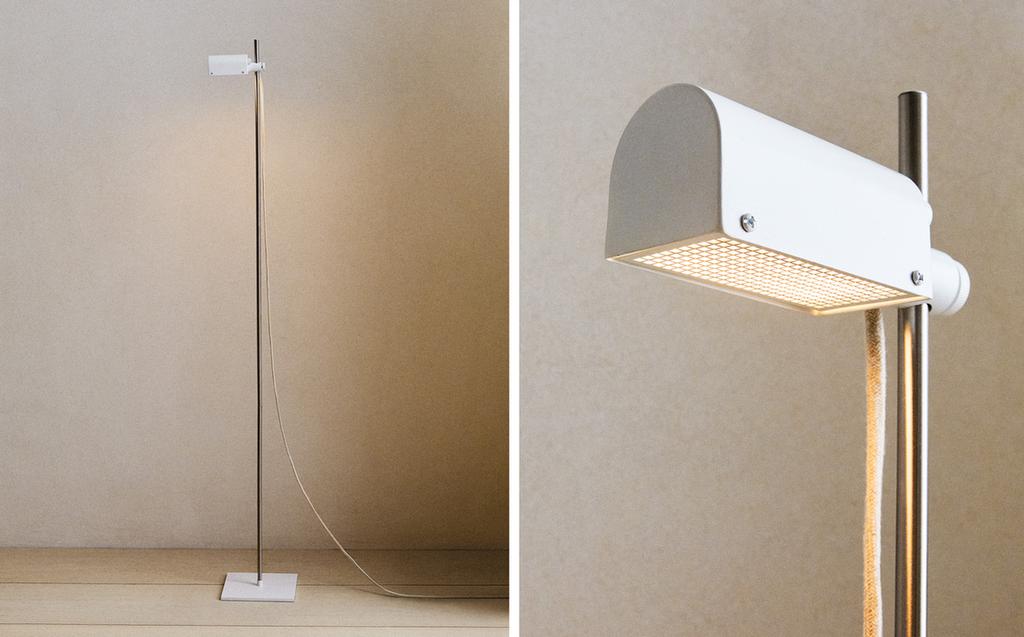 LÁMPARA PIE | FOCO METAL