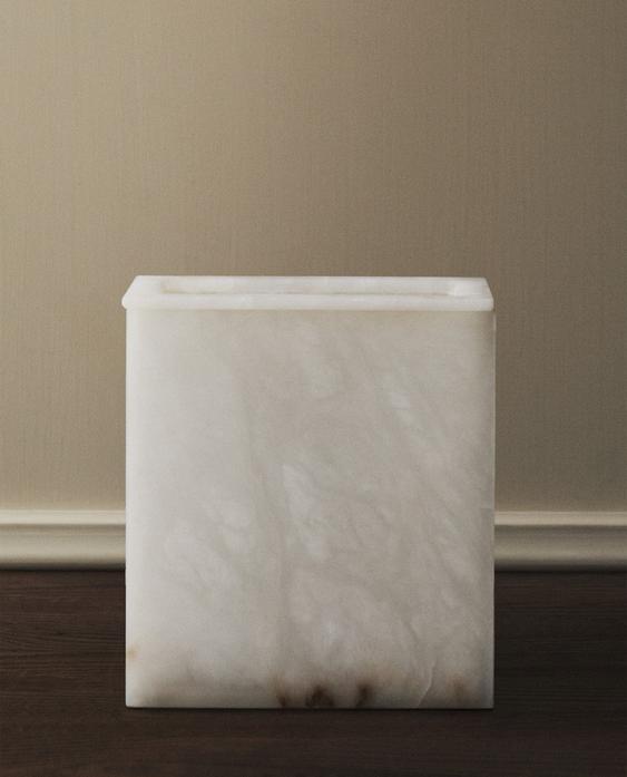 ALABASTER BATHROOM BIN ALABASTER BATHROOM BIN