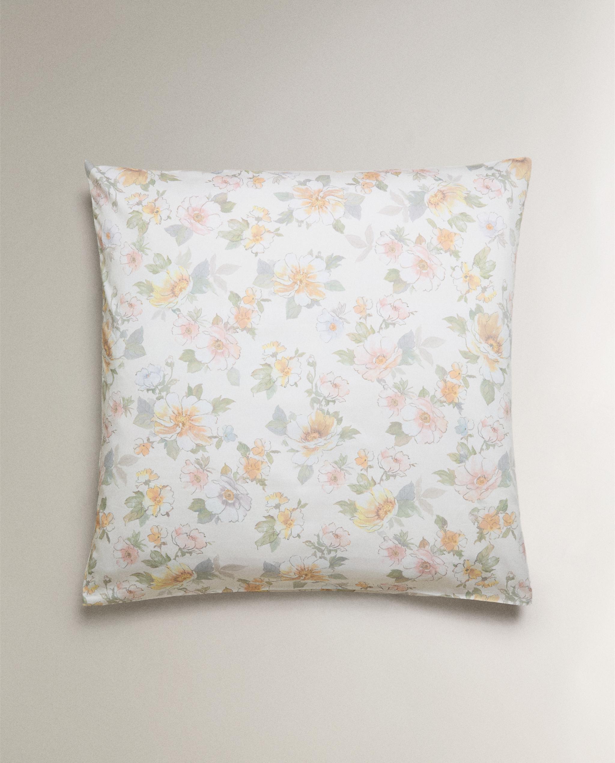 FLORAL SATEEN PILLOWCASE product thumbnail 5