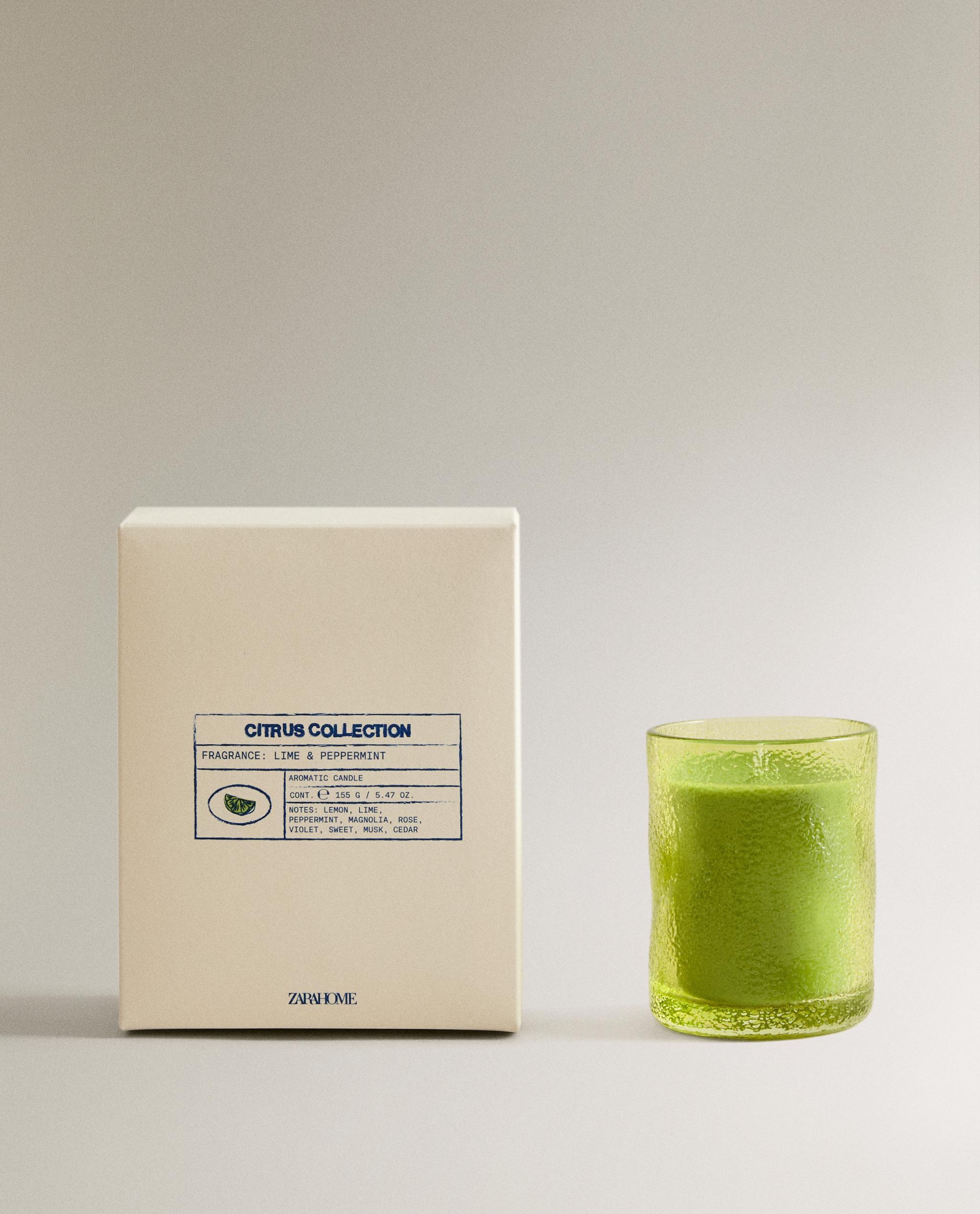 LIME & PEPPERMINT SCENTED CANDLES product thumbnail 6
