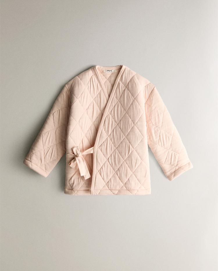 CHILDREN'S QUILTED DRESSING GOWN