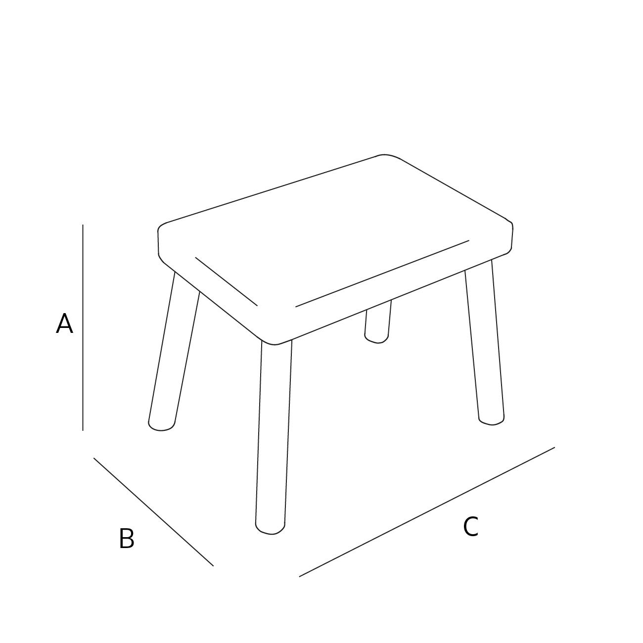 ACACIA WOOD STOOL product thumbnail 3